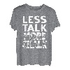 Kletterer Weniger reden mehr Kreide T-Shirt