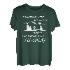 Wandern Spazieren im Wald im Gebirge Trekking Natur Outdoor T-Shirt