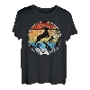 Gams Steinbock Widder Vintage Retro T-Shirt