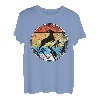 Gams Steinbock Widder Vintage Retro T-Shirt