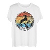 Gams Steinbock Widder Vintage Retro T-Shirt