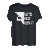 Climb Rest Repeat Kletterer Sportklettern Bouldern T-Shirt