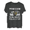 Wandern Weil Mord Falsch Ist Katze Bergsteiger T-Shirt