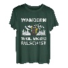 Wandern Weil Mord Falsch Ist Katze Bergsteiger T-Shirt