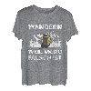 Wandern Weil Mord Falsch Ist Katze Bergsteiger T-Shirt