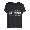 Watzmann Bergsteiger klettern Wanderer Berge Bergfan T-Shirt