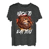 Naturburschen lustig Wanderer Nice to eat you Bergsteiger T-Shirt