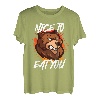 Naturburschen lustig Wanderer Nice to eat you Bergsteiger T-Shirt