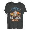 Alpaca my Bags Wandern lustig Bergfan Wanderer Bergsteiger T-Shirt