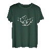 Damen Wander Woman Berge Herzschlag Puls Wandern Lustiger Spruch T-Shirt