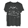 Wer rastet der rostet - Lustiger Spruch Wandern Herzschlag T-Shirt