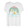 80er Jahre Retro Idaho Mountain Geometrische Retrowave Wandern Camper T-Shirt