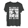 No Chalk No Send Kletterer Sportklettern Bouldern T-Shirt