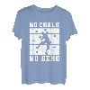 No Chalk No Send Kletterer Sportklettern Bouldern T-Shirt