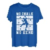 No Chalk No Send Kletterer Sportklettern Bouldern T-Shirt