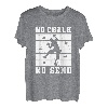 No Chalk No Send Kletterer Sportklettern Bouldern T-Shirt