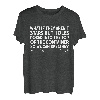 Lustiges Was wenn sie nicht Sterne sind, Löcher im Behälter T-Shirt