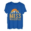 Wanderfull Wanderer Gipfelsport Bergsteiger Bergfan T-Shirt