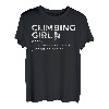 Klettermädchen Definition Kletterin T-Shirt