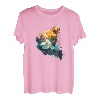 Wasserfarbe Bergsteigen - Klettern T-Shirt