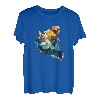 Wasserfarbe Bergsteigen - Klettern T-Shirt