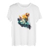 Wasserfarbe Bergsteigen - Klettern T-Shirt