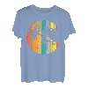 Bergsteiger Boulder-Palme Retro Klettern T-Shirt