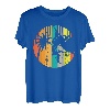 Bergsteiger Boulder-Palme Retro Klettern T-Shirt