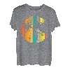Bergsteiger Boulder-Palme Retro Klettern T-Shirt
