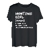 Jagdmädchen Definition lustig T-Shirt
