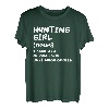 Jagdmädchen Definition lustig T-Shirt