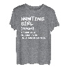 Jagdmädchen Definition lustig T-Shirt