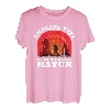Wanderer Endlich Pipi in der freien Natur Berge Hiker lustig T-Shirt