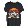 Das Abendteuer Bergliebe Wanderer Bergsteiger Wandern T-Shirt