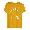 Skifahrer Berge Geschenk Springen Skifahren Bergsteigen Skifahrer T-Shirt
