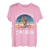 I'd Rather Be Skiing Lustiger Skifahrer Retro Vintage Skifahrer Liebhaber T-Shirt