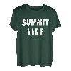Lustiger Motivationsspruch Bergsteigen Design Motiv T-Shirt