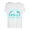 Mount Rainier Bergsteiger Gipfelsport Wandern Hiking T-Shirt