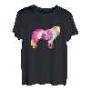 Bernhardiner-Hundeliebhaber, Batikfärbung T-Shirt