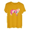 Bernhardiner-Hundeliebhaber, Batikfärbung T-Shirt
