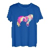 Bernhardiner-Hundeliebhaber, Batikfärbung T-Shirt