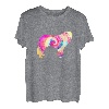Bernhardiner-Hundeliebhaber, Batikfärbung T-Shirt