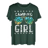 Camping Mädchen Sommer Strand Sonnenbrille Happy Camper T-Shirt