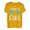 Camping Mädchen Sommer Strand Sonnenbrille Happy Camper T-Shirt