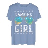 Camping Mädchen Sommer Strand Sonnenbrille Happy Camper T-Shirt