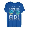 Camping Mädchen Sommer Strand Sonnenbrille Happy Camper T-Shirt