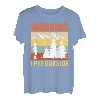 Wanderlust lustig I love peeing outside Naturburschen T-Shirt