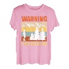 Wanderlust lustig I love peeing outside Naturburschen T-Shirt