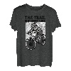 The Trail Is My Happy Place Mountainbike Radfahren Wandern T-Shirt