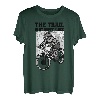 The Trail Is My Happy Place Mountainbike Radfahren Wandern T-Shirt